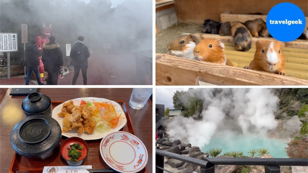 Visiting Beppu Onsen Japan's Largest Hot Spring City | Japan Solo Traveling