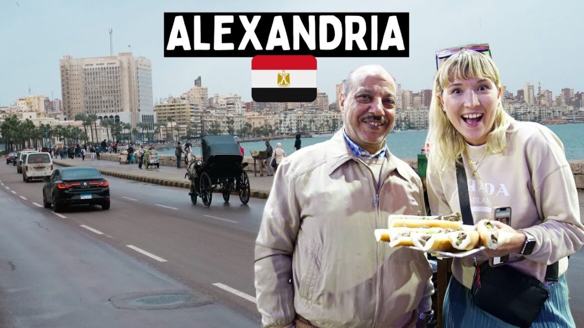 Intense Day in ALEXANDRIA, EGYPT!  Liver Street Food Feast!