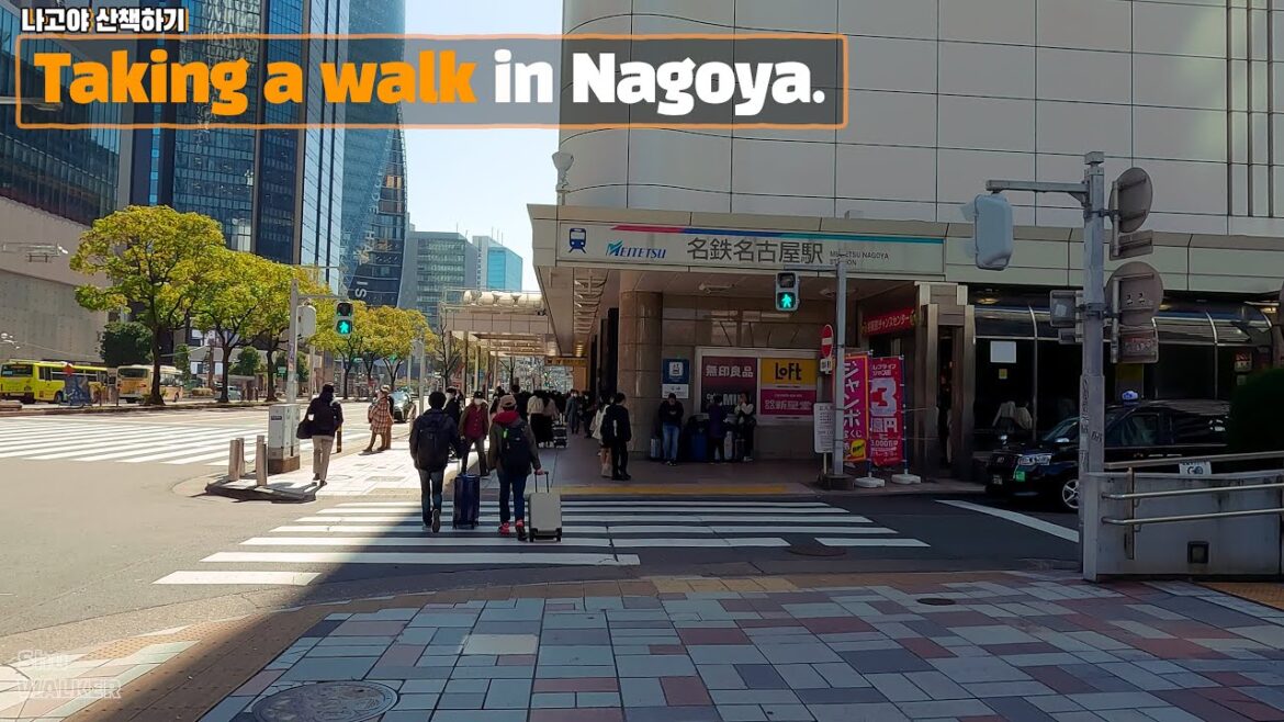 [4K] 일본 나고야 산책하기 /Taking a walk in Nagoya. Japan