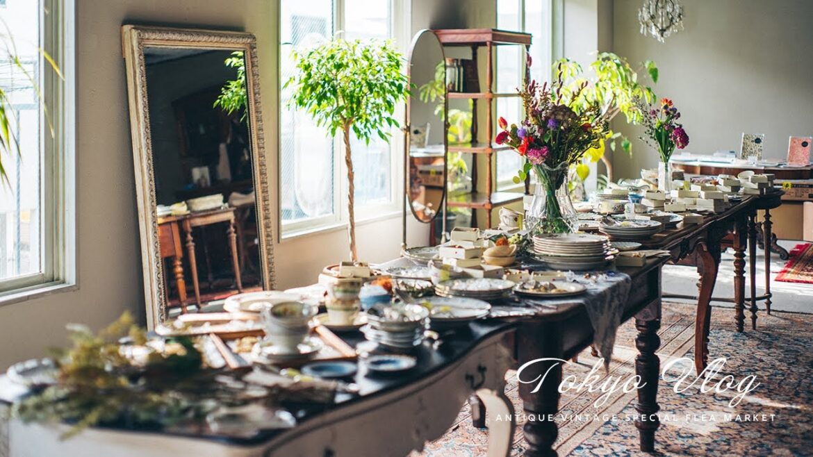 フランスの蚤の市を味わえる小さな販売会を開催しました in Tokyo | アンティーク | ジュエリー | 器 | collaboration with maruo vintage jewelry