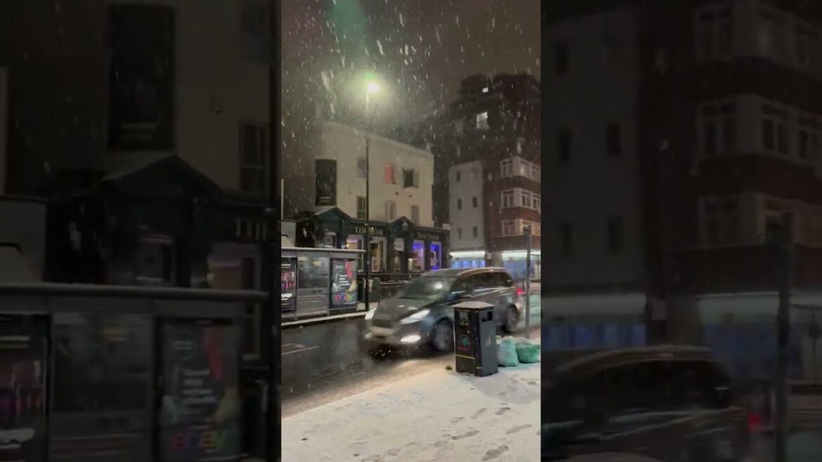 London Snowfall - UK 🇬🇧❄️