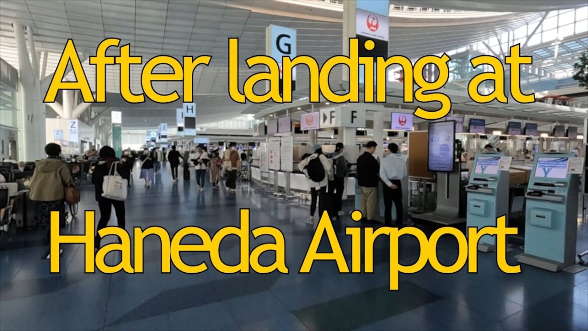 For your smooth travel in JAPAN; Haneda Airport Tips and Points