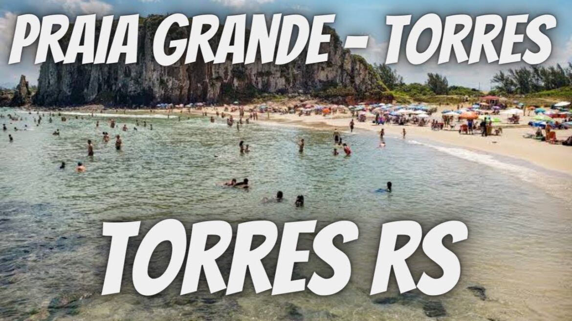 Praia Grande - Torres | Conheça as belezas do Litoral de RS, Brasil, viagem de carro, Torres RS