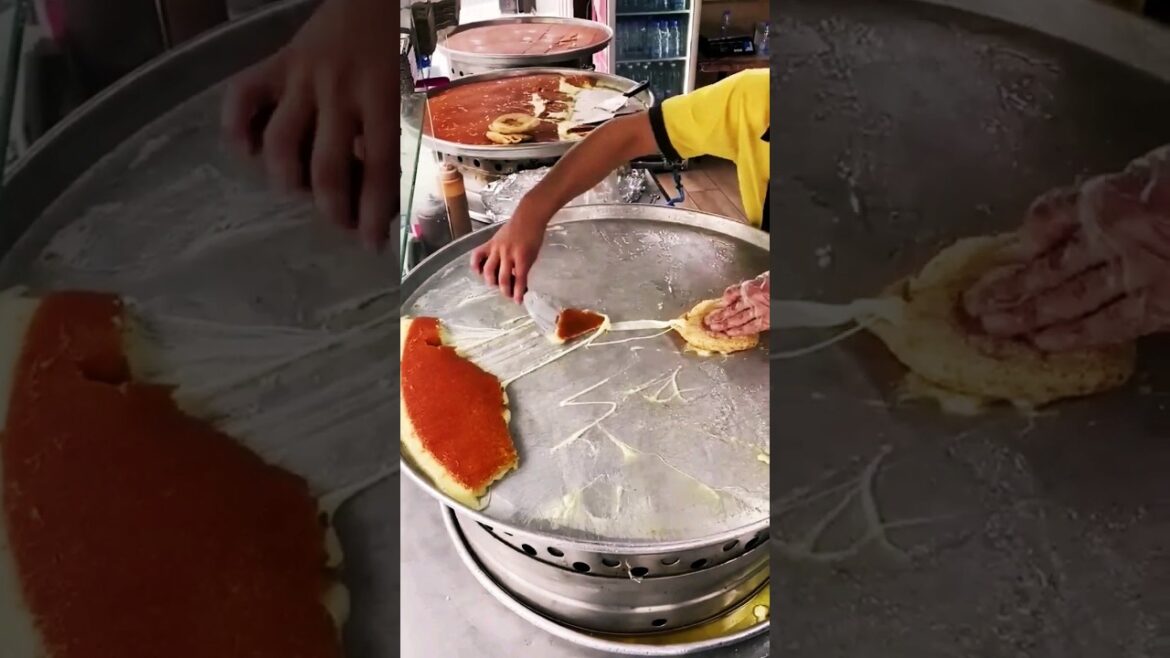 Cheese Pao 🧀Unique Street Food Ever #shorts #youtubeshorts #streetfood #cheese #foodshorts