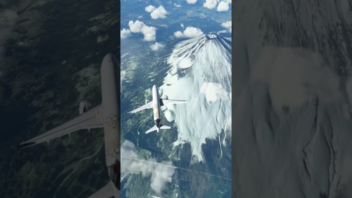 Spectacular view of Mount Fuji #airline #aircraft #aviation #aeroplane #flying #aerial #airshow