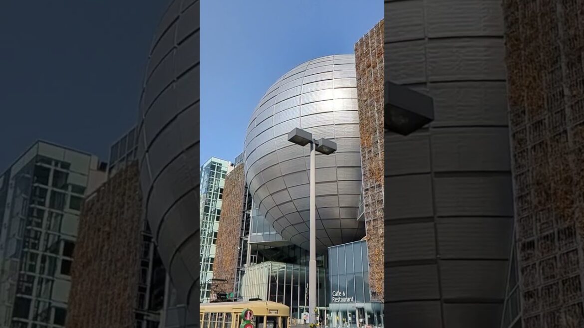 The huge sphere in center of The Sucience Museum #vlog #shorts