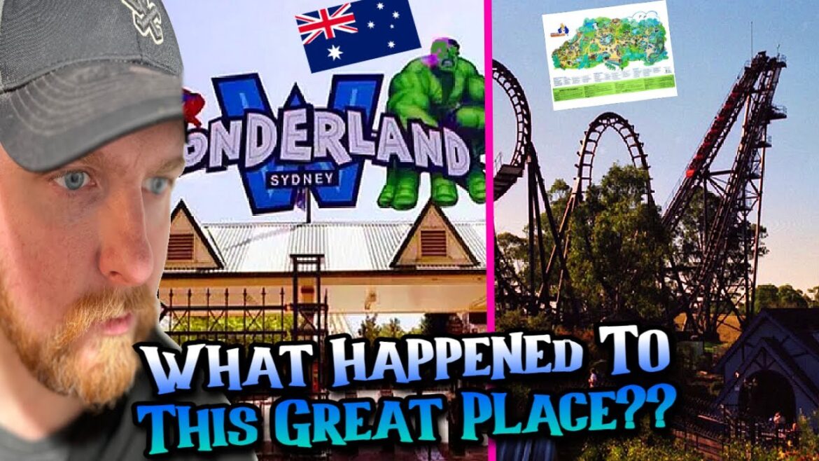 American Reacts to Australia's Biggest Theme Park - Wonderland Sydney