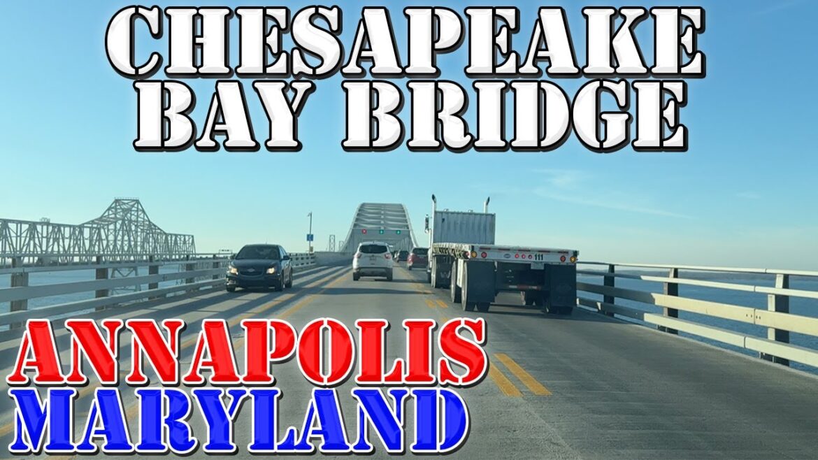Chesapeake Bay Bridge West – America’s SCARIEST Bridge – Maryland – 4K Infrastructure Drive Chesapeake Bay Bridge West - America's SCARIEST Bridge - Maryland - 4K Infrastructure Drive