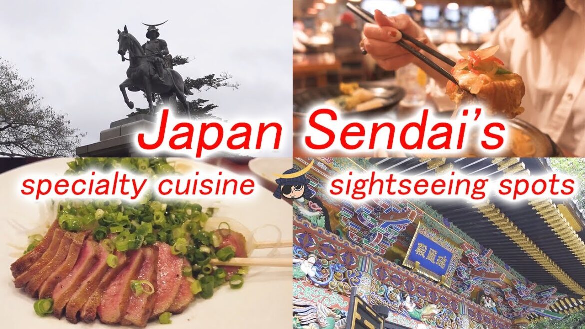 Must-visit gourmet and sightseeing spots in Sendai, Japan! And a one-eyed dragon warrior!!