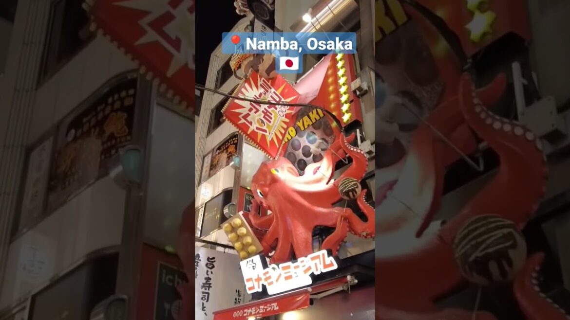 Namba, Osaka #shorts #youtubeshorts #namba #osaka