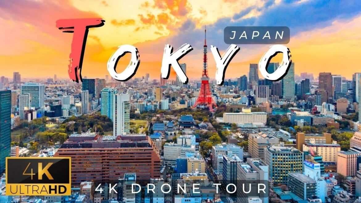 Tokyo, Japan 🇯🇵 4K ULTRA HD | Drone tour