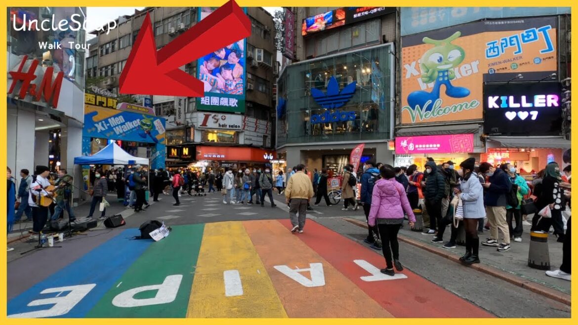 Ximending｜Walk Tour the Trendy Shopping Street in Taipei