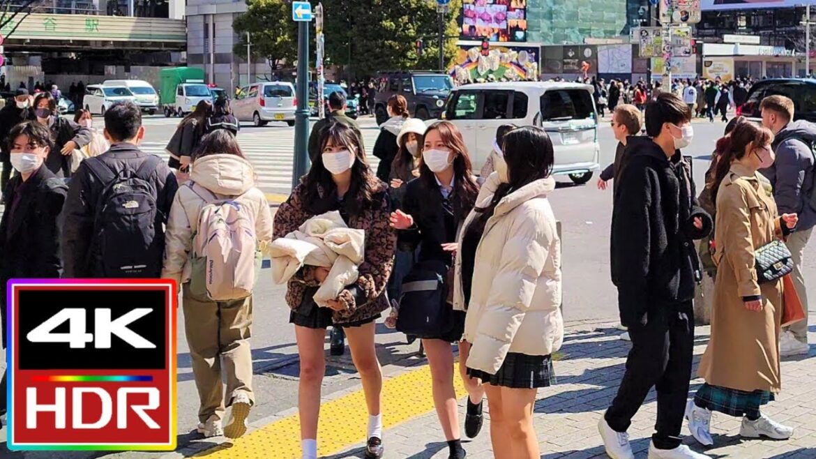 Shibuya Scramble Crossing, Japan Walking Tour πΆββοΈπΆββοΈ Shibuya Scramble Crossing, Japan Walking Tour πΆββοΈπΆββοΈ