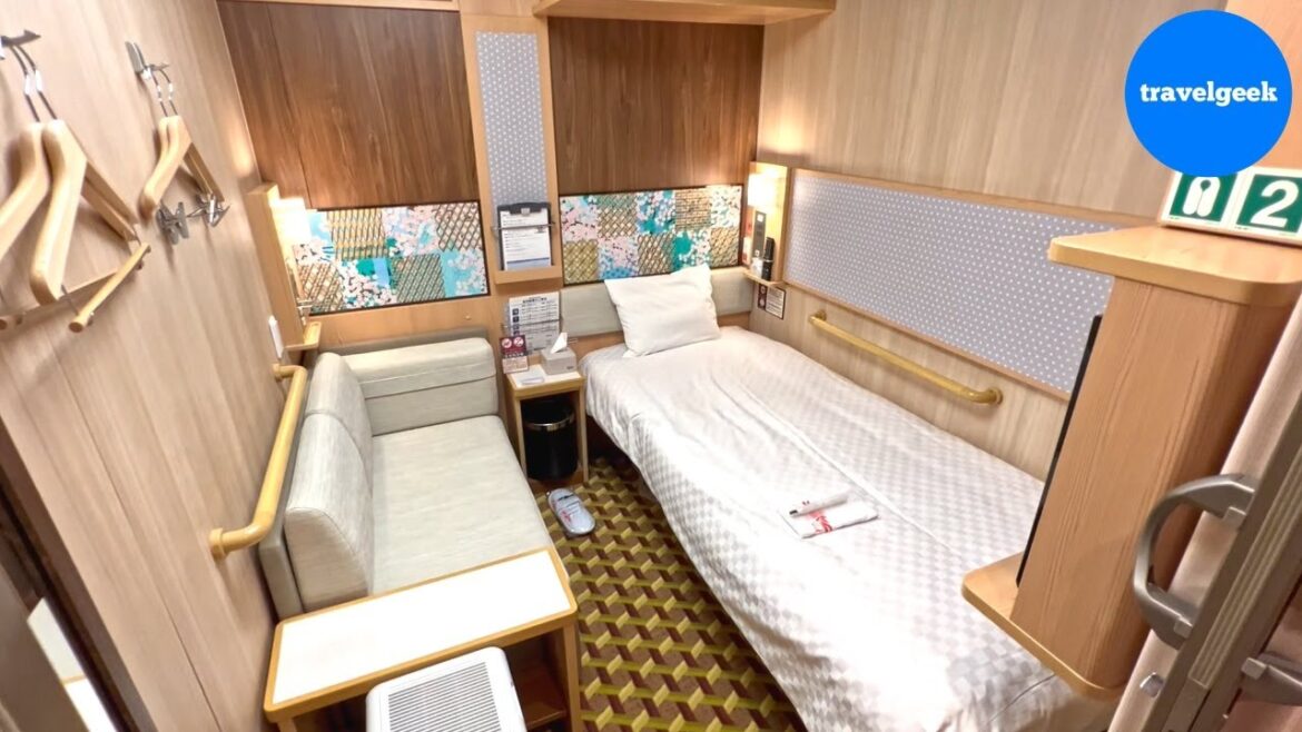 Deluxe Single Room on Japan's Brand-New Overnight Ferry | Sunflower Kurenai
