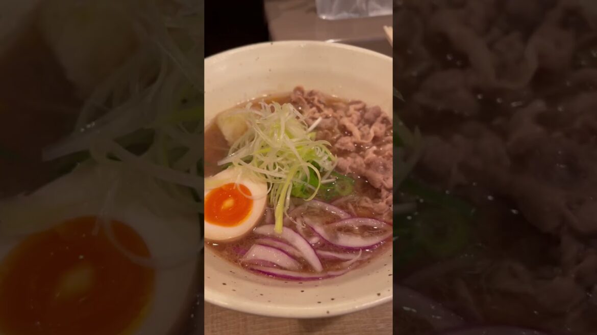 Japanese food-Ramen restaurant in Osaka
