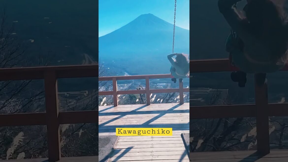 Kawaguchiko…Mount Fuji view #shorts #shortsvideo #shortsfeed #viral #vlog #kawaguchiko #japan #view