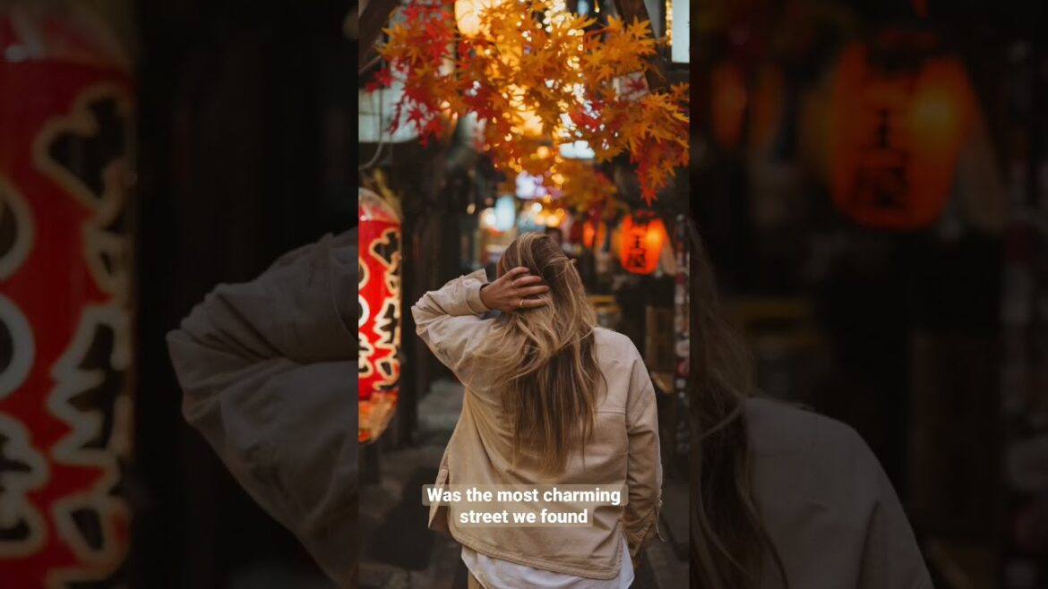 the most charming street in tokyo #shorts the most charming street in tokyo #shorts