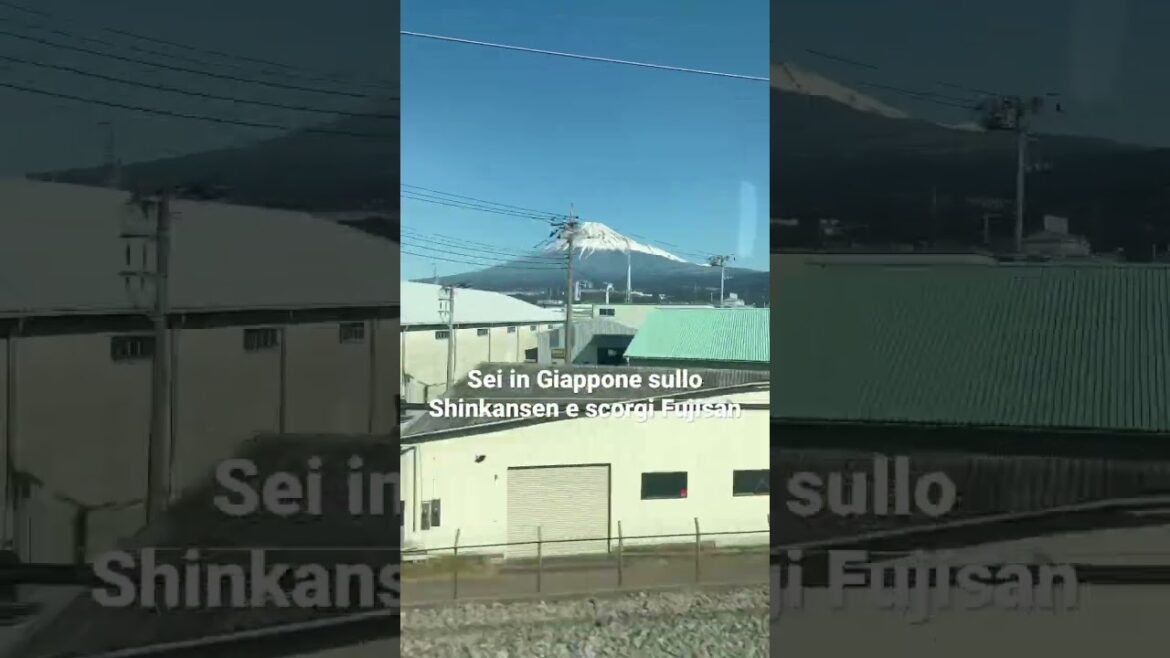 Se in Giappone, sullo shinkansen quando…