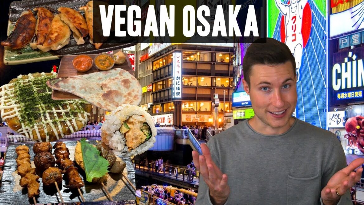 Where to Eat VEGAN FOOD in Osaka, Japan  | Osaka Vegan Food Tour 2023 Where to Eat VEGAN FOOD in Osaka, Japan  | Osaka Vegan Food Tour 2023