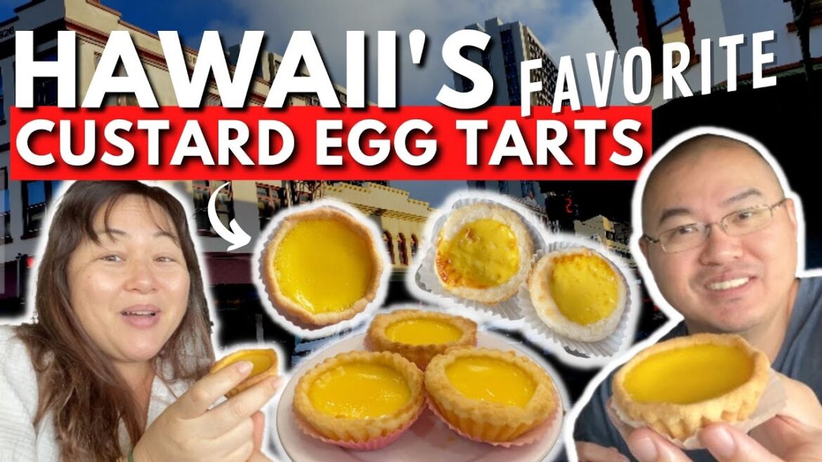Food Tour of Oahu's Favorite Custard Egg Tarts