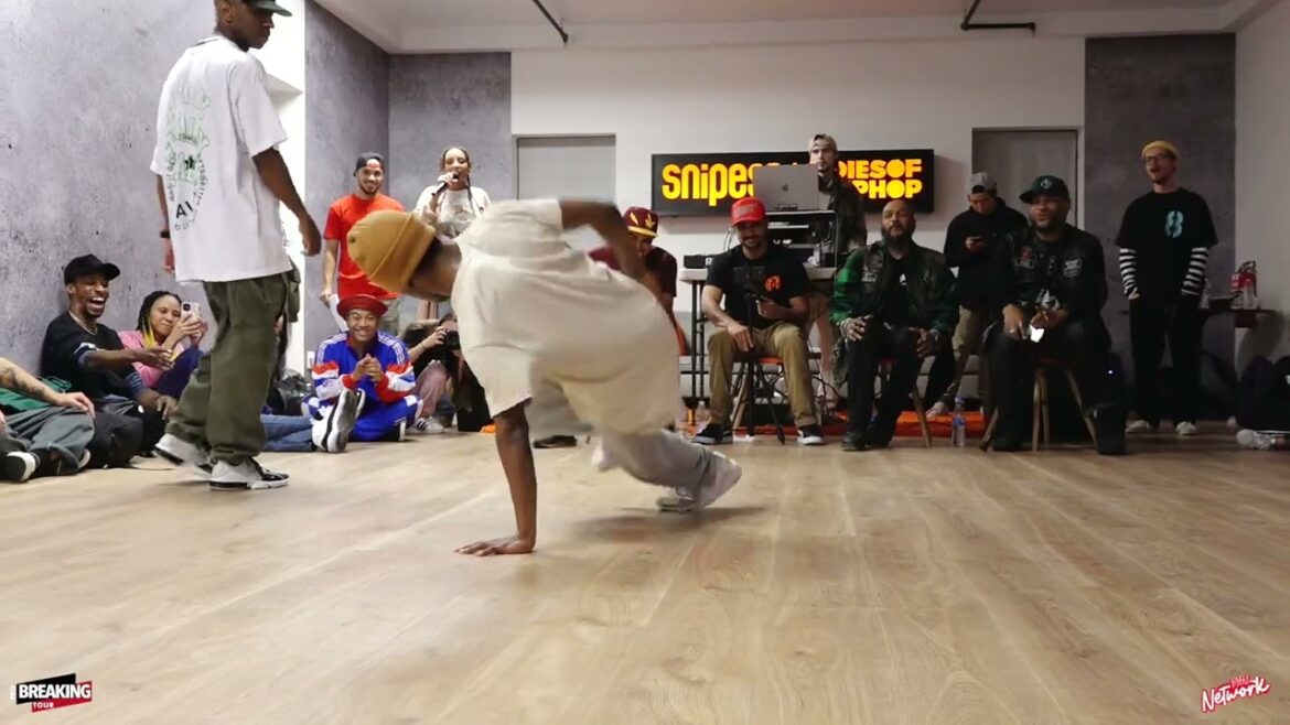 Meen 187 Vs Swazi- Top 8 - Day 1 - Footwork 4 Days - Pro Breaking Tour Open 2022 - BNC