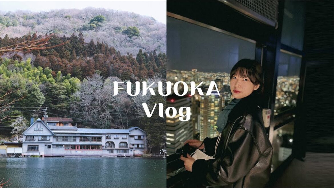 몰랐죠..일본 거리에서 떠돌아다니게 될 줄은.. / 3박4일 후쿠오카 여행🇯🇵 / 캐널시티 하카타, 유후인 온천, 모모치 해변