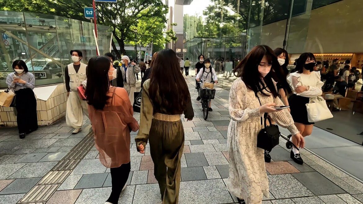 [4K] walking tour in  Omotesando / Shibuya City, Tokyo, Japan 🇯🇵. May 2022