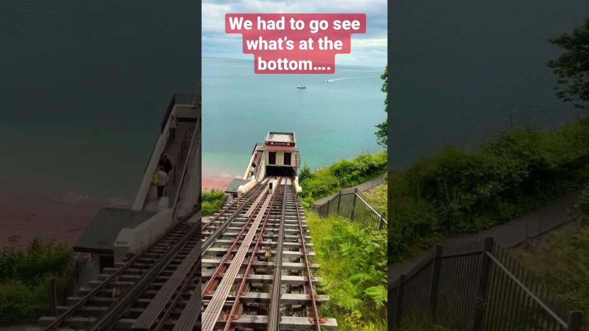 Babbacombe Cliff Railway Devon Cliff Railway Beach Hidden Gem