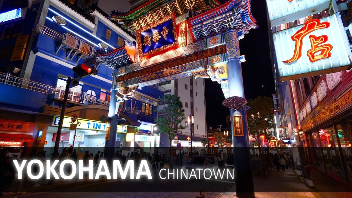 Yokohama Chinatown at night | Japan 4K Yokohama Chinatown at night | Japan 4K