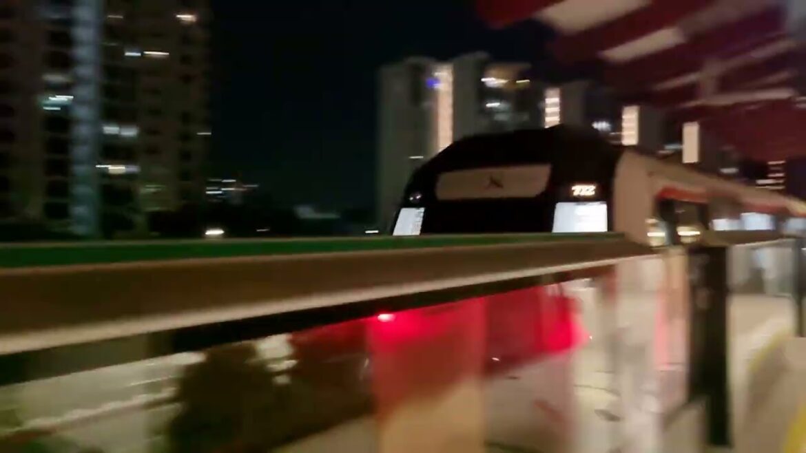 [Exclusive: Mainline Testing]SMRT R151 Set 813/814 bypassing Lakeside