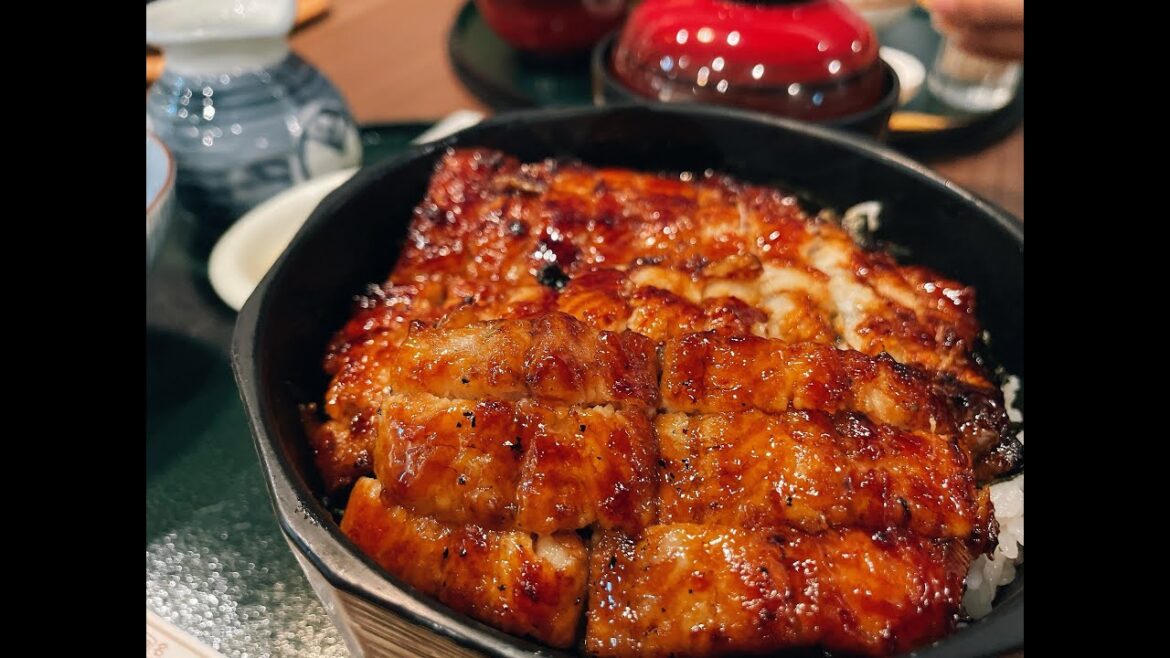 High class Japanese food,an eel at Nagoya, famous for local food. High class Japanese food,an eel at Nagoya, famous for local food.