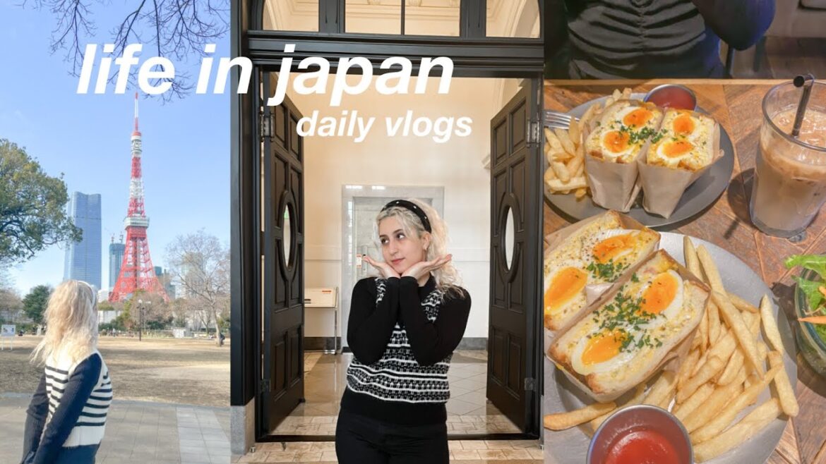 LIFE IN JAPAN: ghibli museum, tokyo tower, ueno park, mukbang, etc.