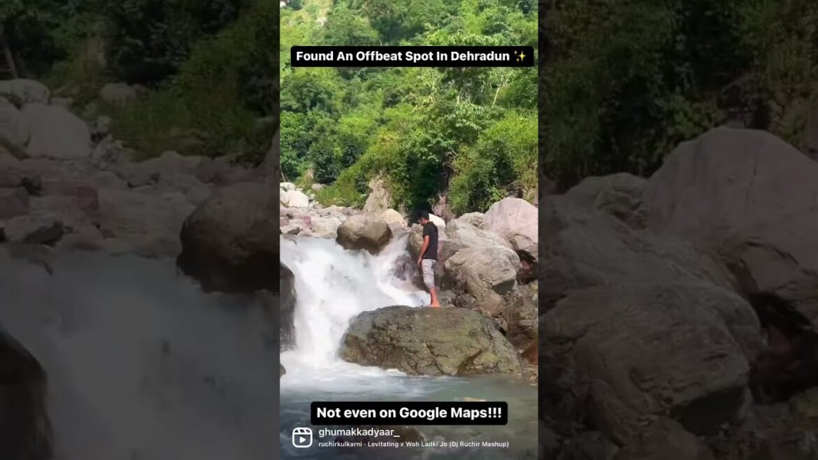 Places to visit in Dehradun| Koti waterfall| Unexplored place #trending #viralshorts #ytshort