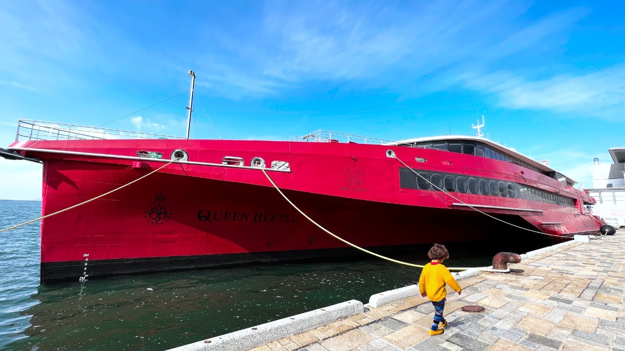 Riding Japan’s Amazing International Jet Ferry Japan 🇯🇵 South Korea 🇰🇷 Alo Japan