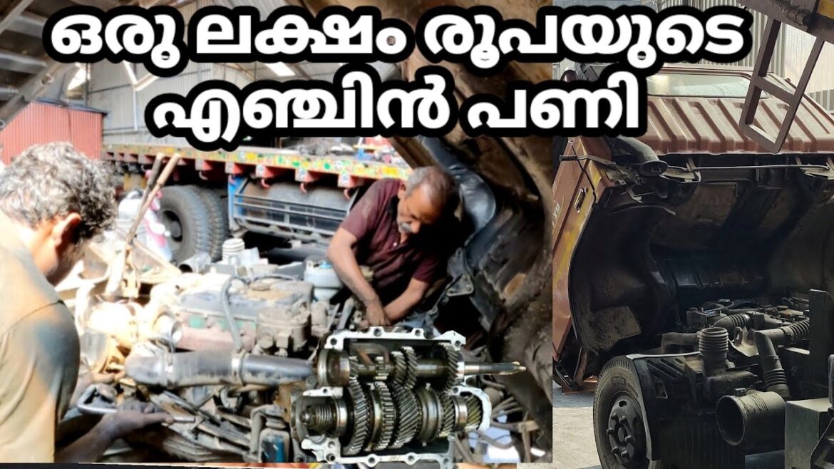 എഞ്ചിൻ ഫുൾ തകർന്നു 😭#Fully destroyed engine rebuilding in Thrissur kerala