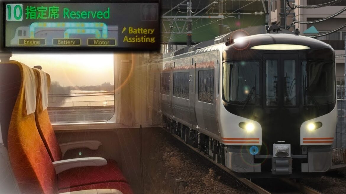 【新型車両HC85系】エンジンがあるのに車内はすごい静か！｜特急ひだ 富山〜名古屋