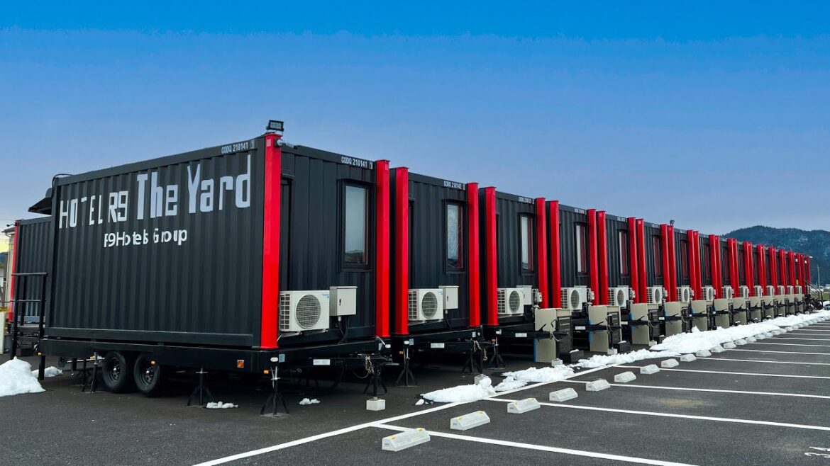 Discovering Japan's Hidden Gems: My Incredible Stay at a Container Hotel🏨