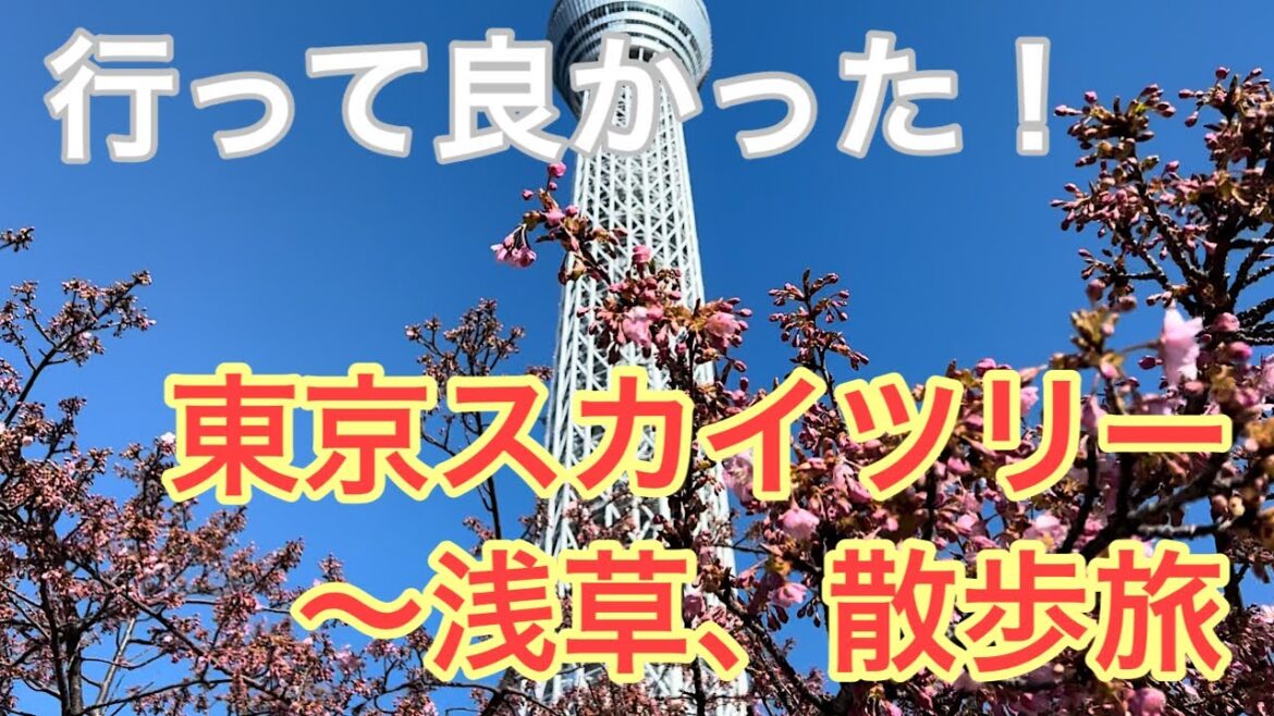 行って良かった！　東京旅行②　東京スカイツリー～浅草の散歩旅！！ 飛行機からの景色や、東京スカイツリーができる前、工事中など、過去の写真も Tokyo, Asakusa, travel