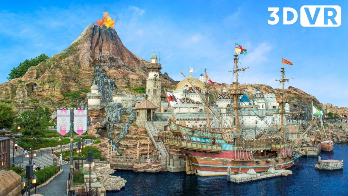 Tokyo Disney Sea | VR180 VIDEO JAPAN