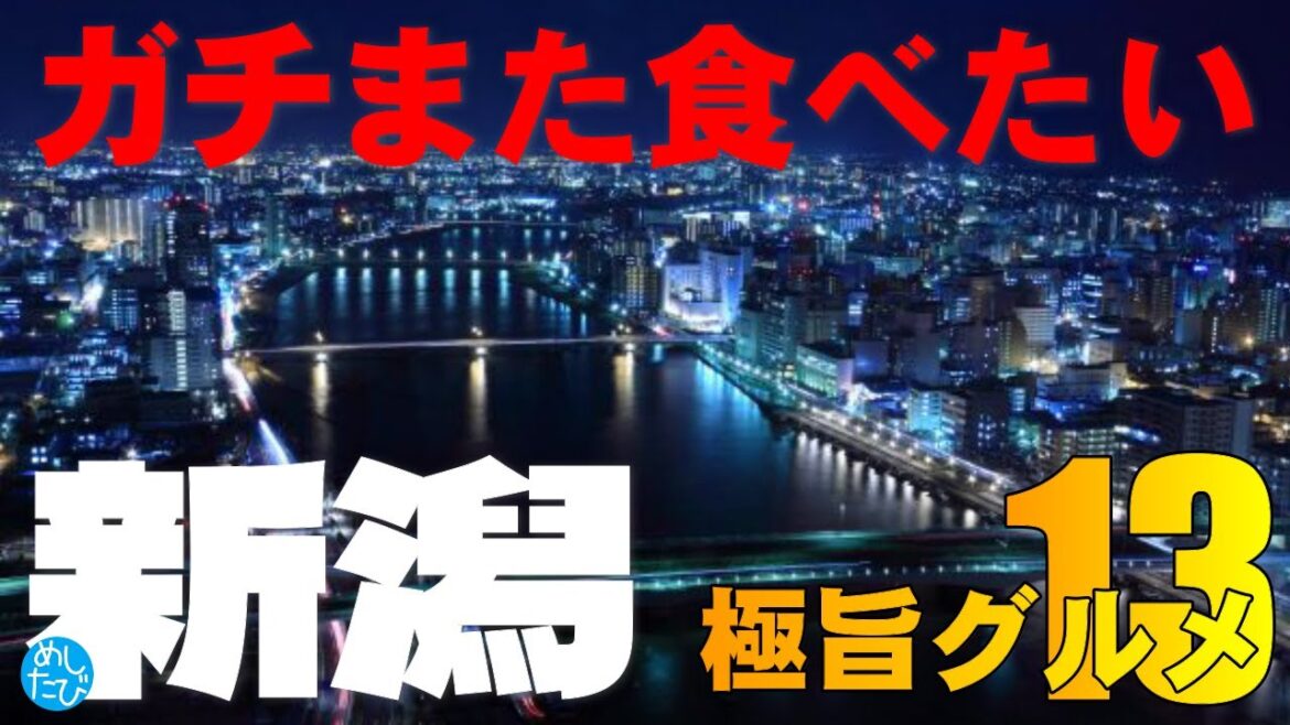 新潟長岡燕三条ガチまた食べたいグルメ13★めしたび※026（Subtitles：English,Thai,Korean,Chinese）