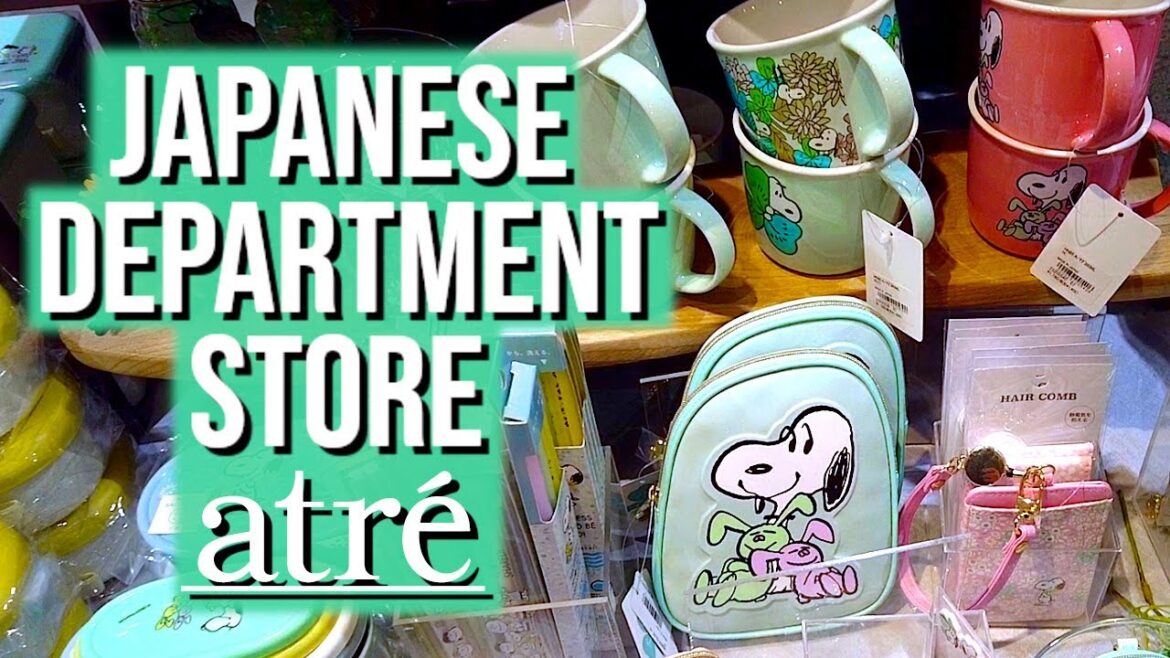 Inside a Japanese Department Store - atré (アトレ) - Full Tour! | JAPANESE STORE TOURS