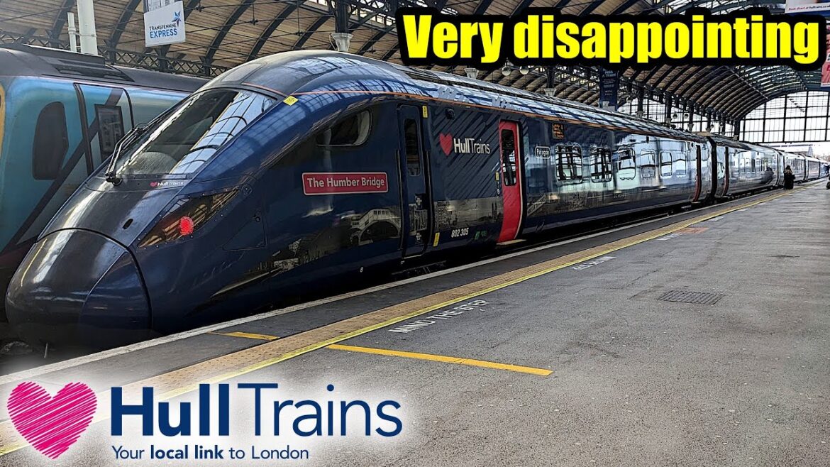 Very disappointing! Hull Trains First Class! Very disappointing! Hull Trains First Class!