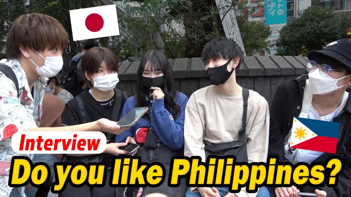 Do Japanese like Philippines and Filipino?【honest opinion】Street interview Do Japanese like Philippines and Filipino?【honest opinion】Street interview