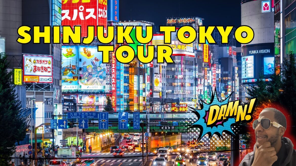 Japan Travel vlog Shinjuku Kabuki Cho bar district Tokyo walk tour 4K