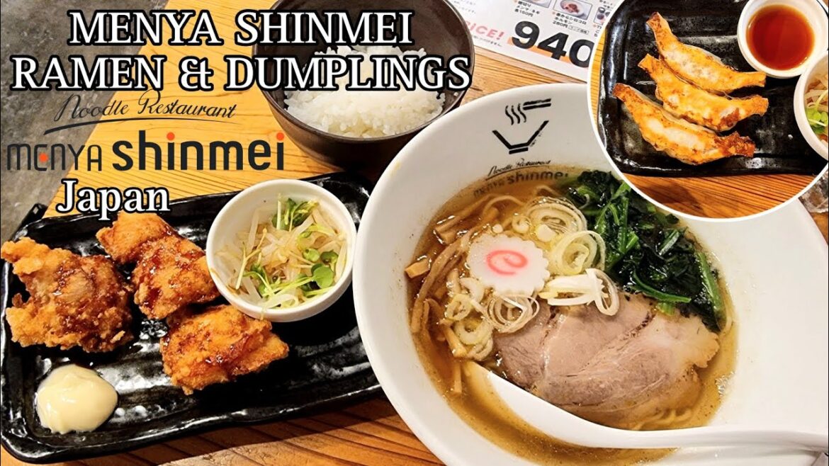 MENYA SHINMEI NOODLE RESTAURANT IN JAPAN