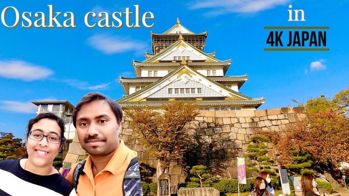 The tour of Osaka Castle in autumn season | Osaka Castle park | Japan