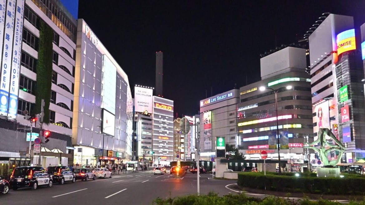 Ikebukuro Station East Exit Walk in Tokyo |  Japan [4K]