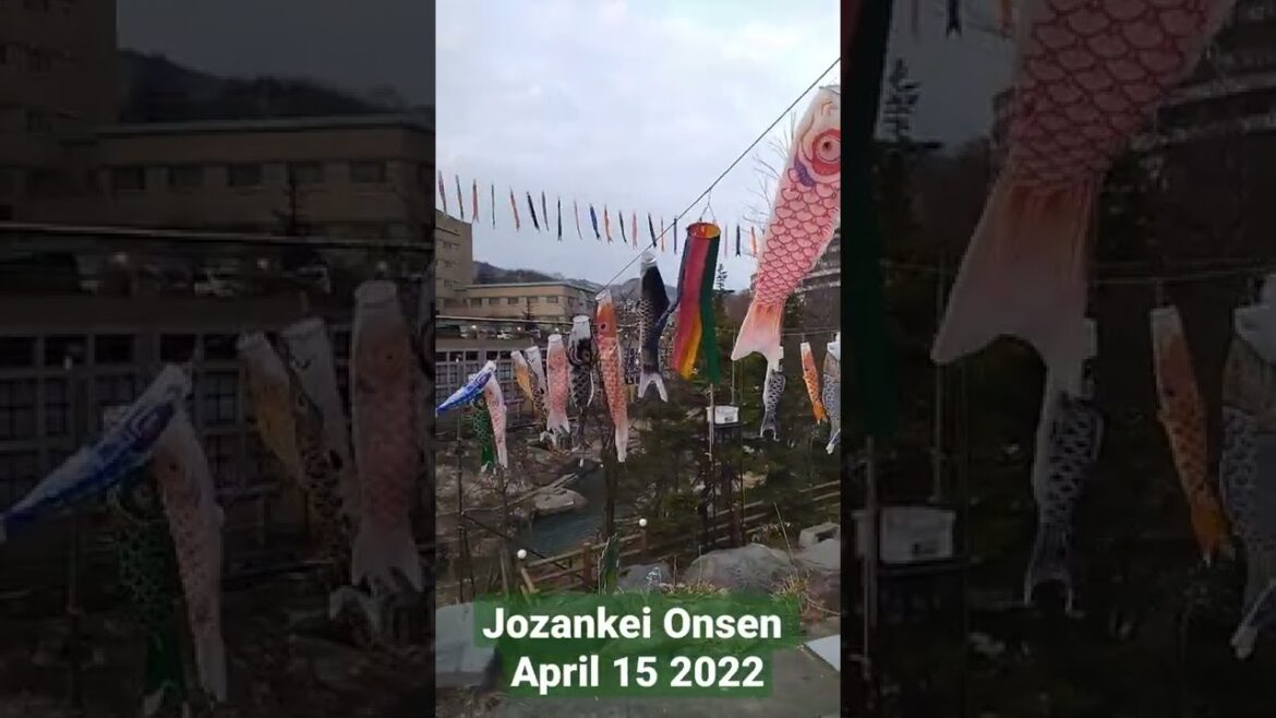 #Hokkaido #HotSpring #Jozankei April 15 2022 #japan