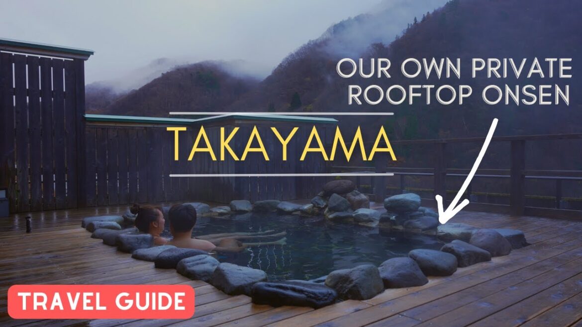Ryokan Stay with Private Outdoor Onsen in TAKAYAMA, JAPAN 🇯🇵