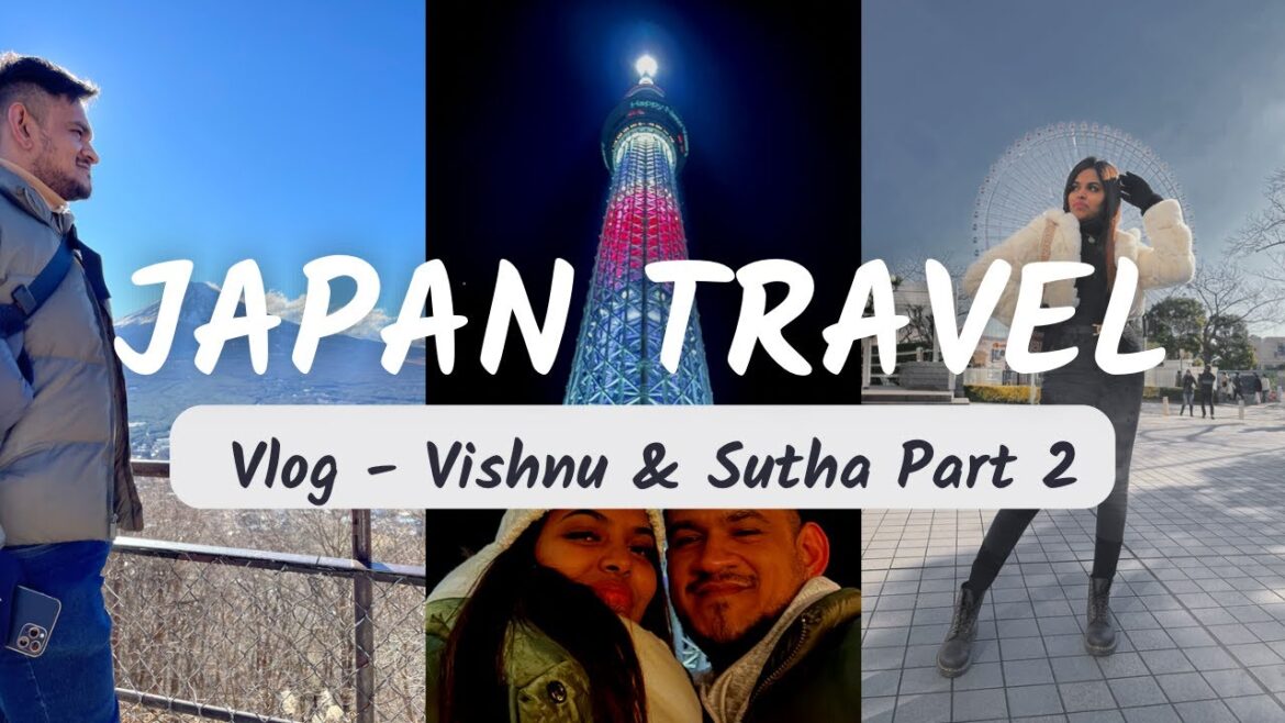 2023 New Year at Tokyo | Japan Vlog Pt 2 | Vishnu & Sutha